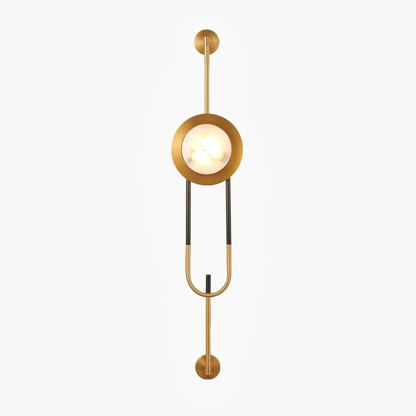 Miles Wandleuchte Gold Modern Beleuchtung