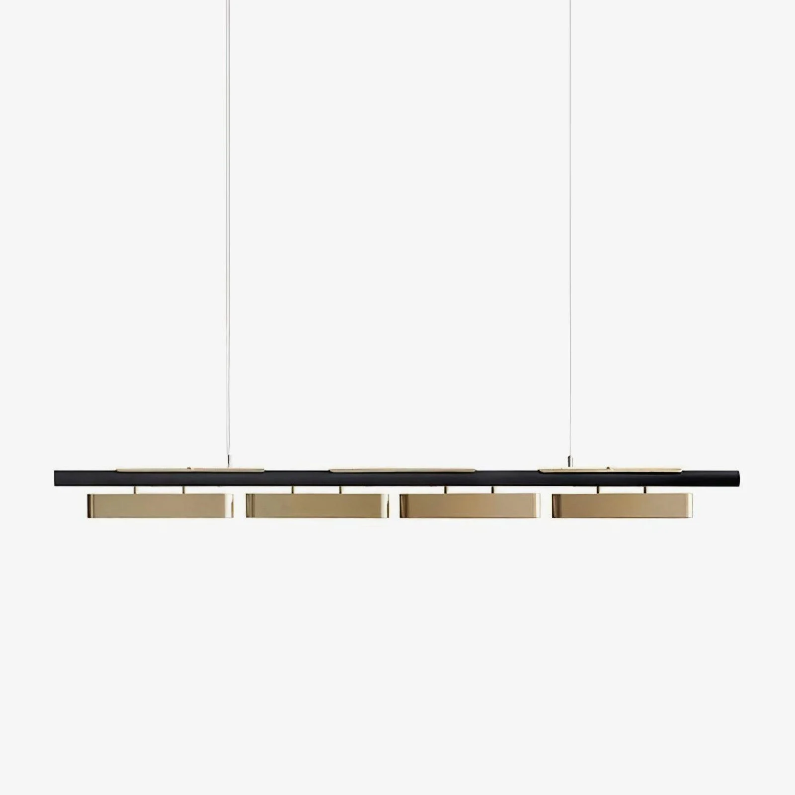 Elarain Lámpara Colgante Latón Minimalista