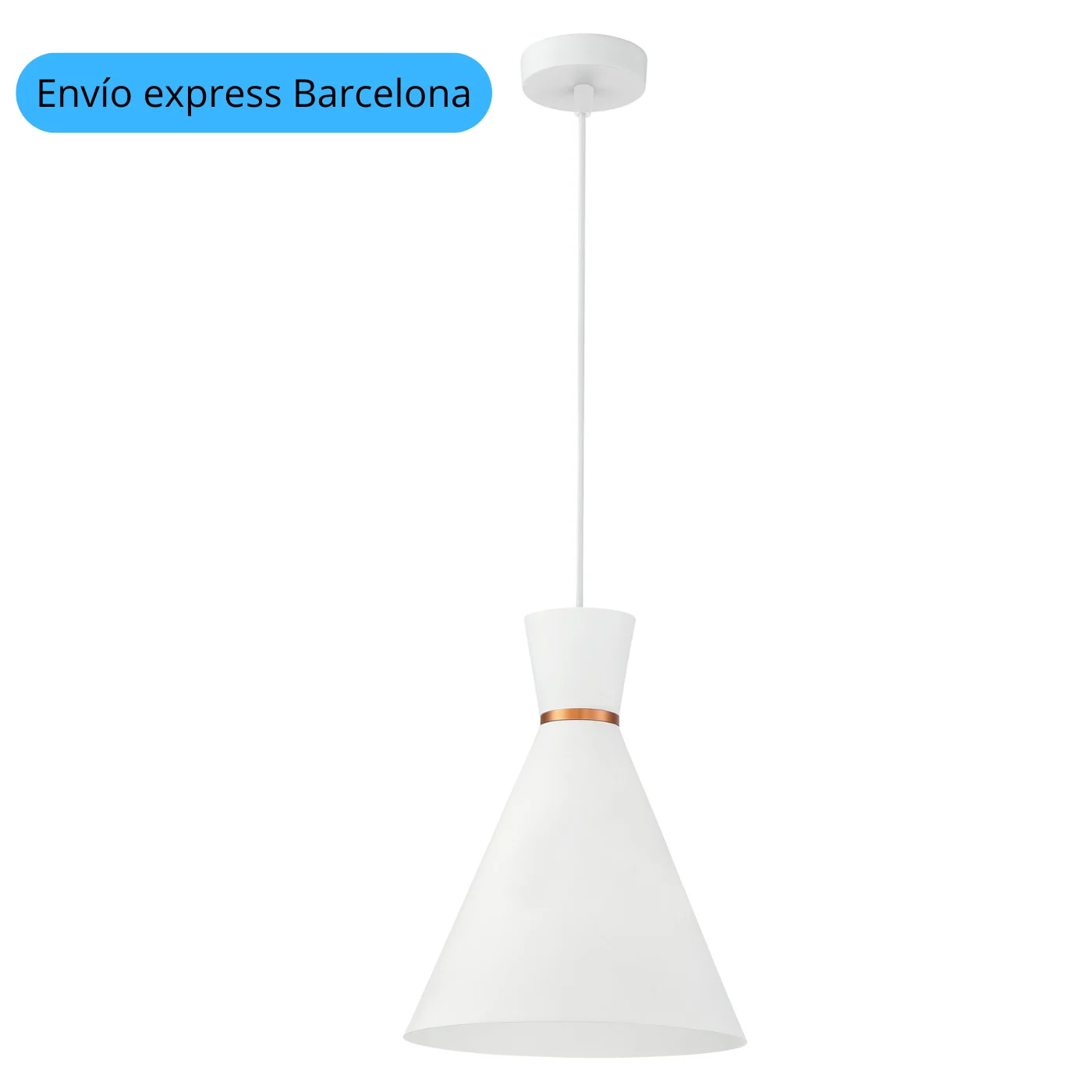 Lámpara de techo colgante CIRCUS 576618021  1 Luz Circus Blanco 25mm | Mdc