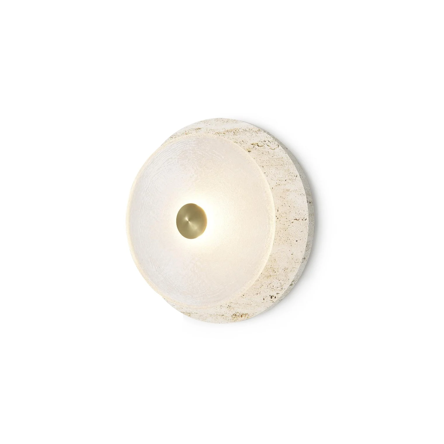 Ether Aplique de pared Travertino Moderno Minimalista
