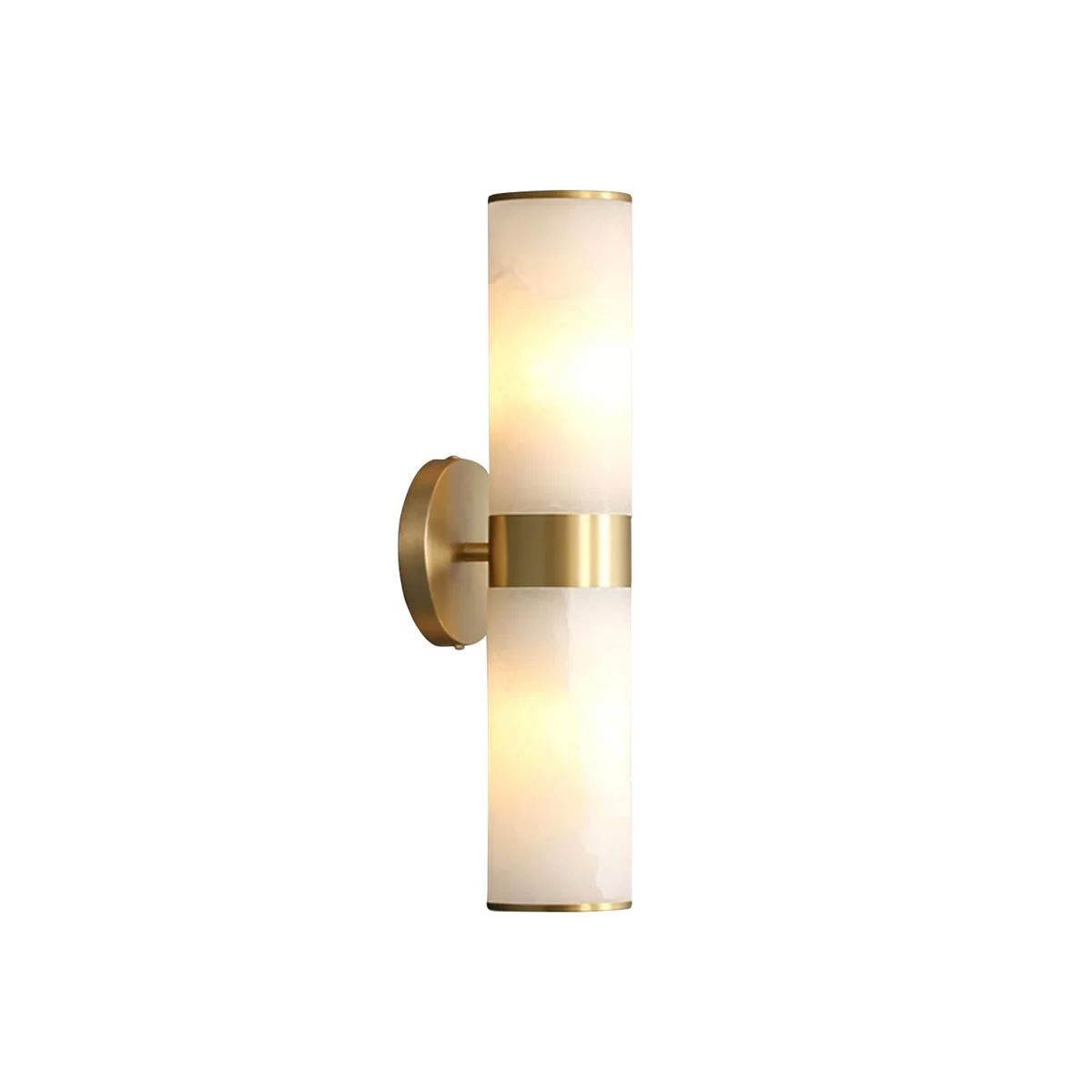 Sway Aplique de pared Alabastro Moderno Píldora