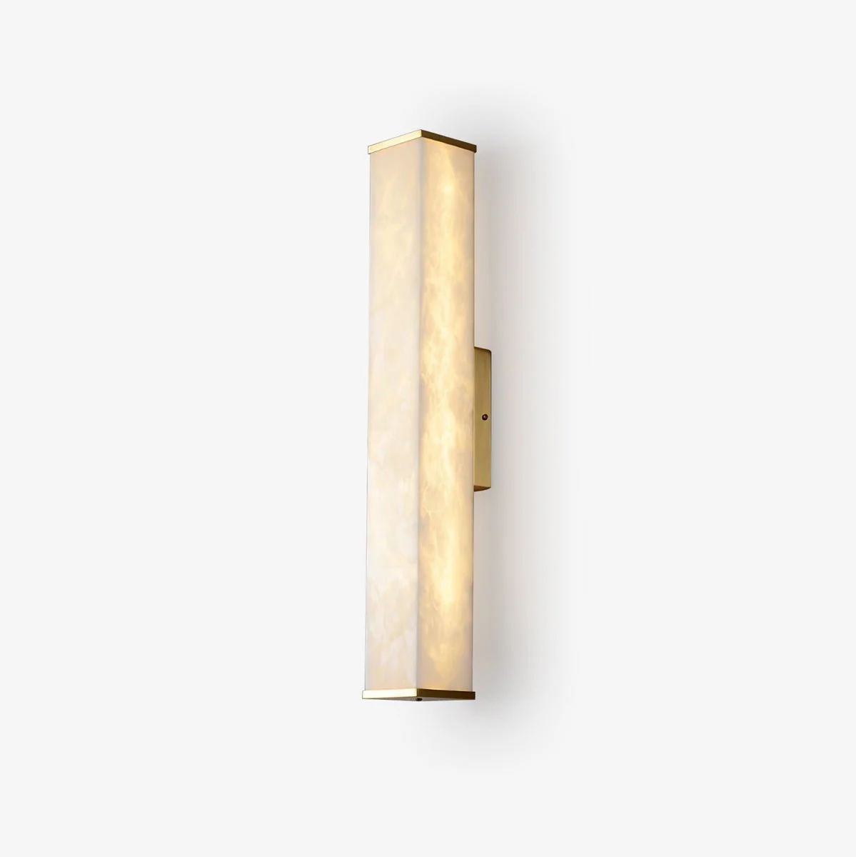 Vithaira Aplique de pared Latón Alabastro Minimalista