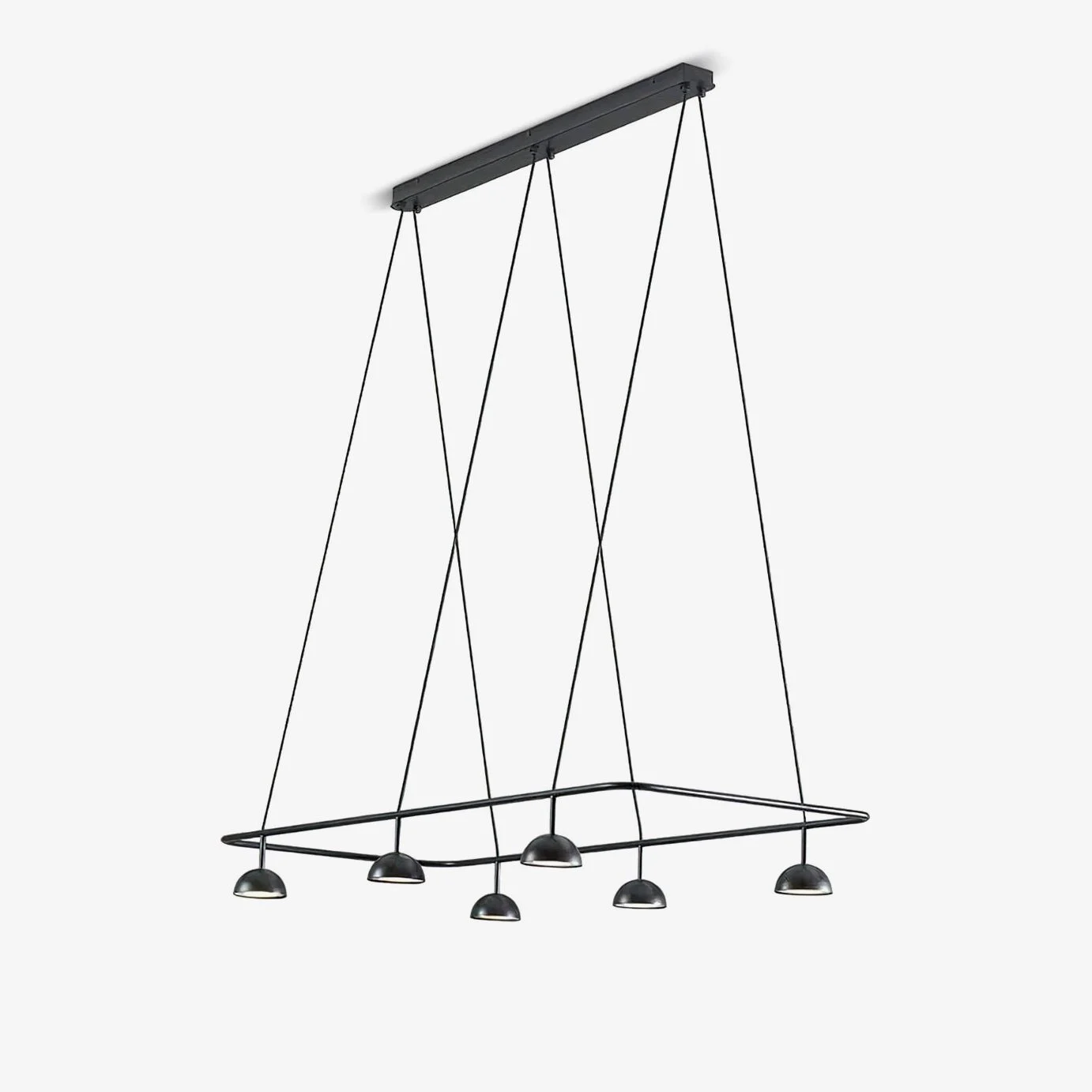 Aurora Lámpara de Araña Minimalista LED Elegante