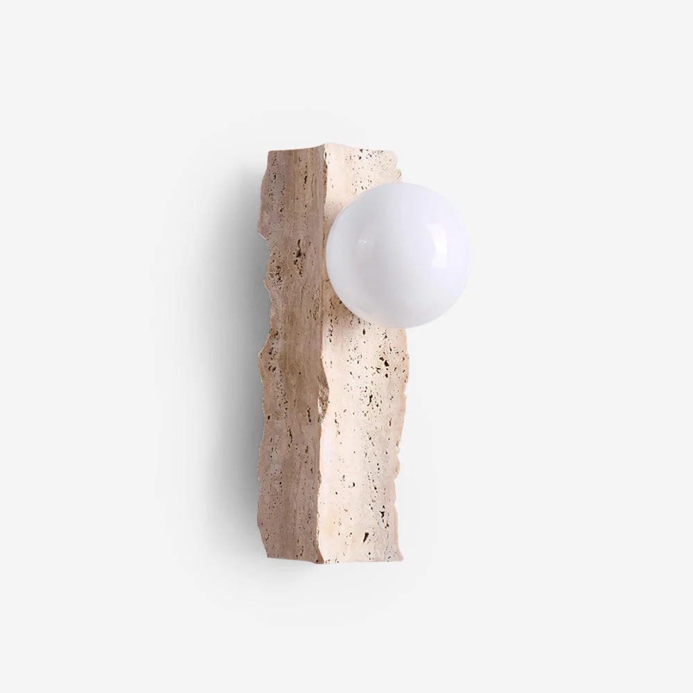 Obrio Lámpara Pared Minimalista Moderna Travertino