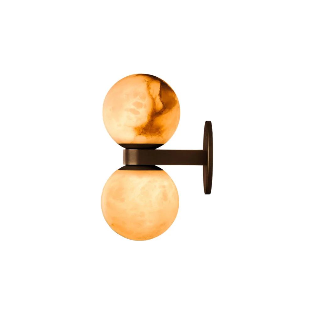 Lush Aplique de pared Alabastro Moderno Minimalista Globo