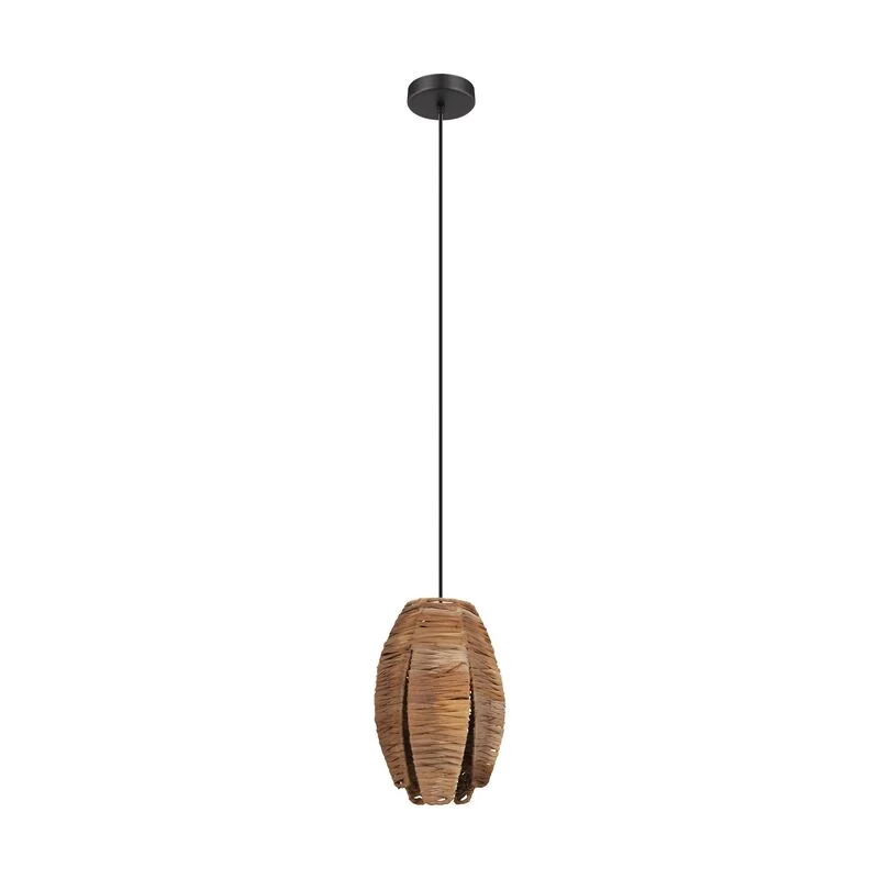 Lámpara colgante de madera marrón, Joyca