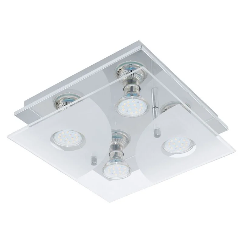 Plafón de techo cromado de acero inoxidable, Annelinde