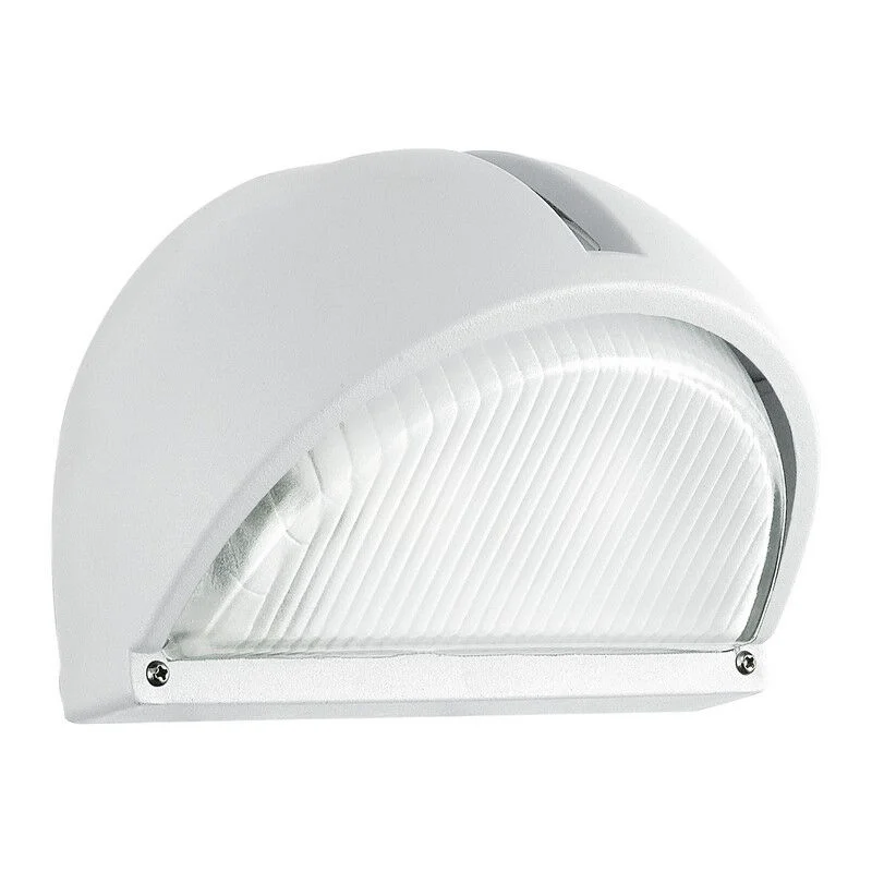 Lámpara exterior blanca de aluminio, Gemma, IP44