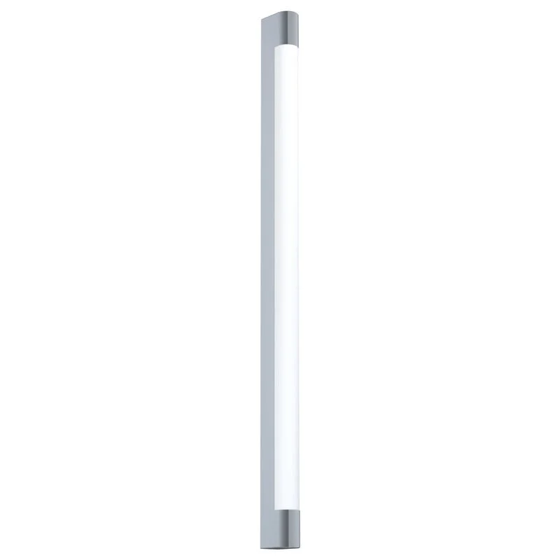 Espejo con luces cromado de acero inoxidable, Wilson, 8W, 4000K LED, IP44