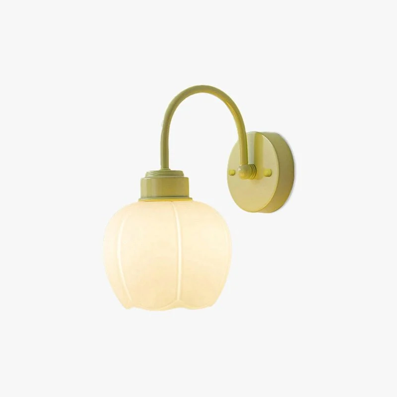 Alliraris Aplique de pared Vidrio Encantadora Flor