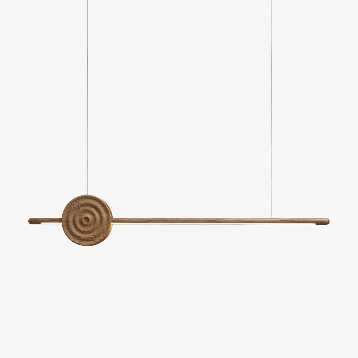 Aurora Lámpara de Araña Minimalista Madera Erhu