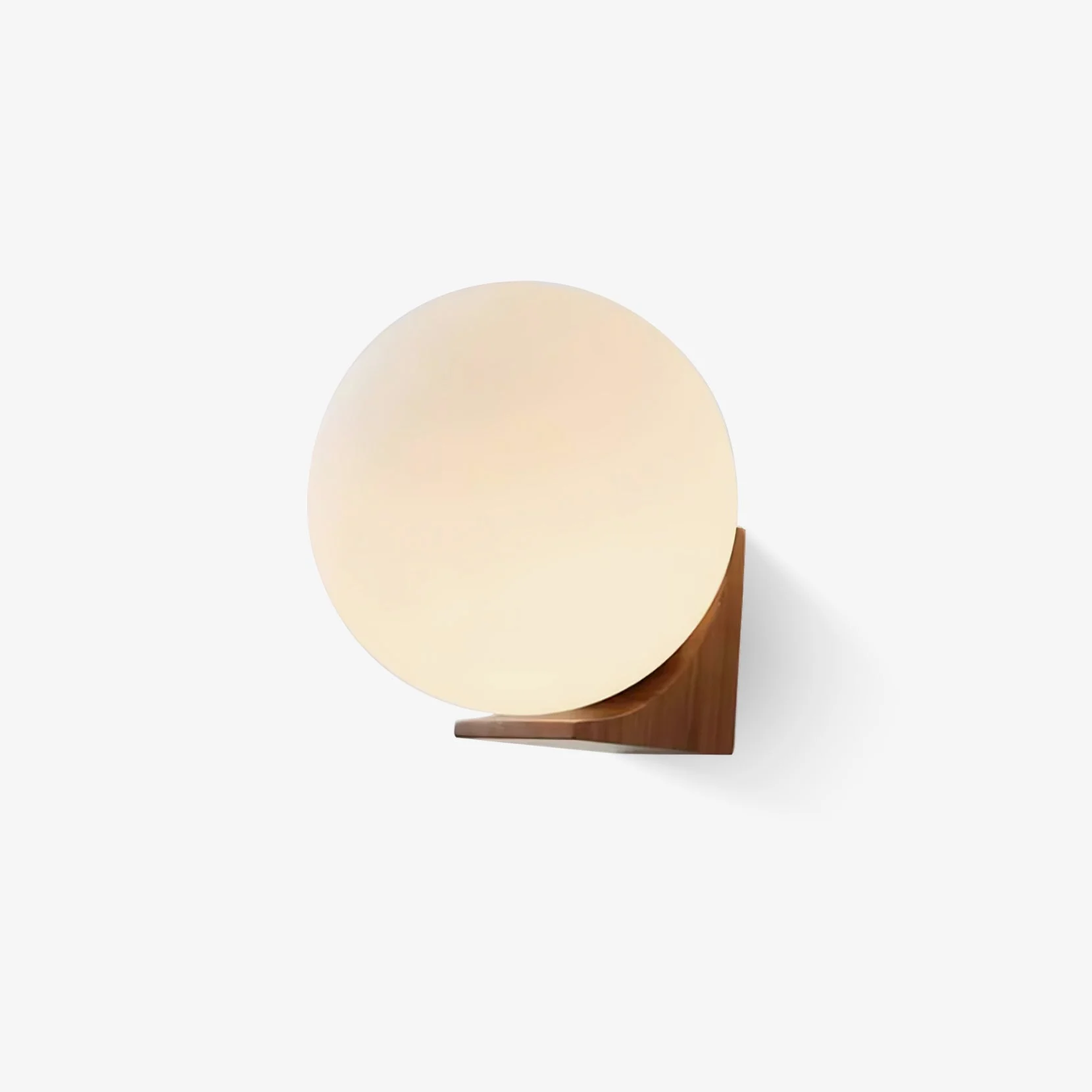 Icarara Aplique de pared Madera Vidrio Moderno Minimalista