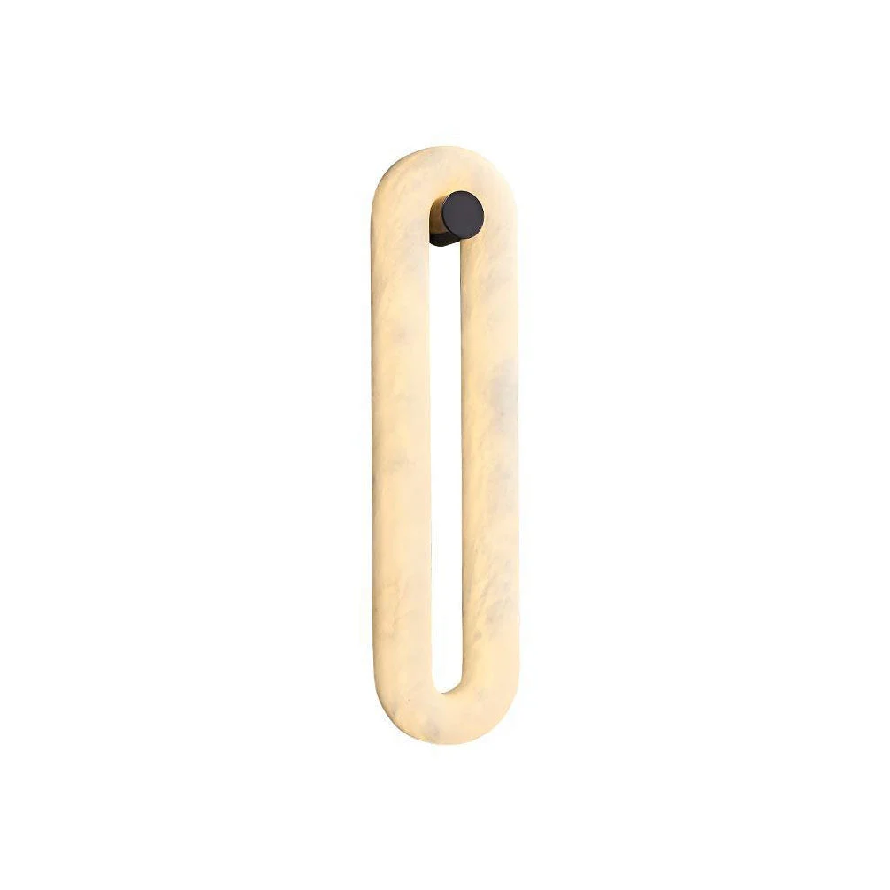 Mydorel Aplique de pared Latón Alabastro Moderno Minimalista