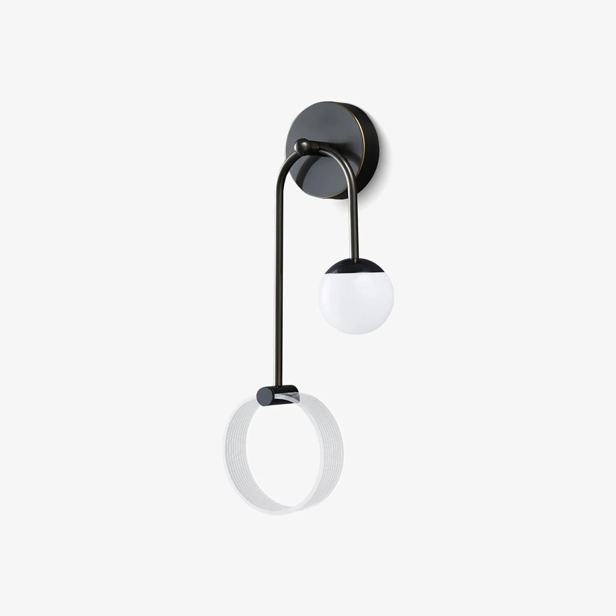 Warren Modern Minimalist LED Brass Wall Light