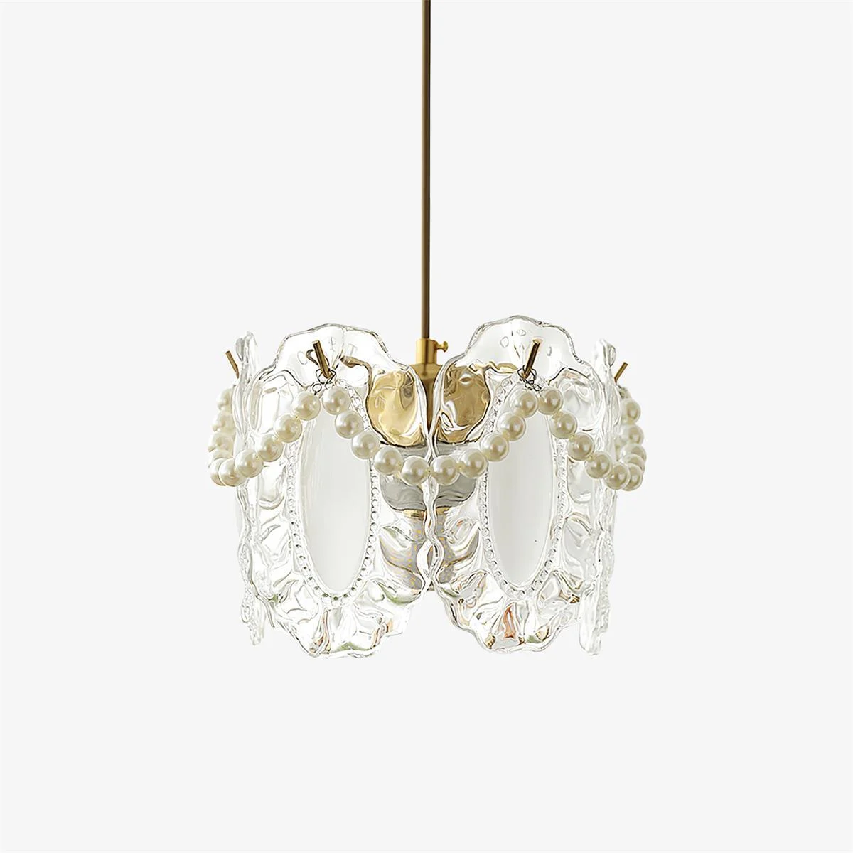 Mirello Lámpara Colgante Vidrio Glamour Industrial