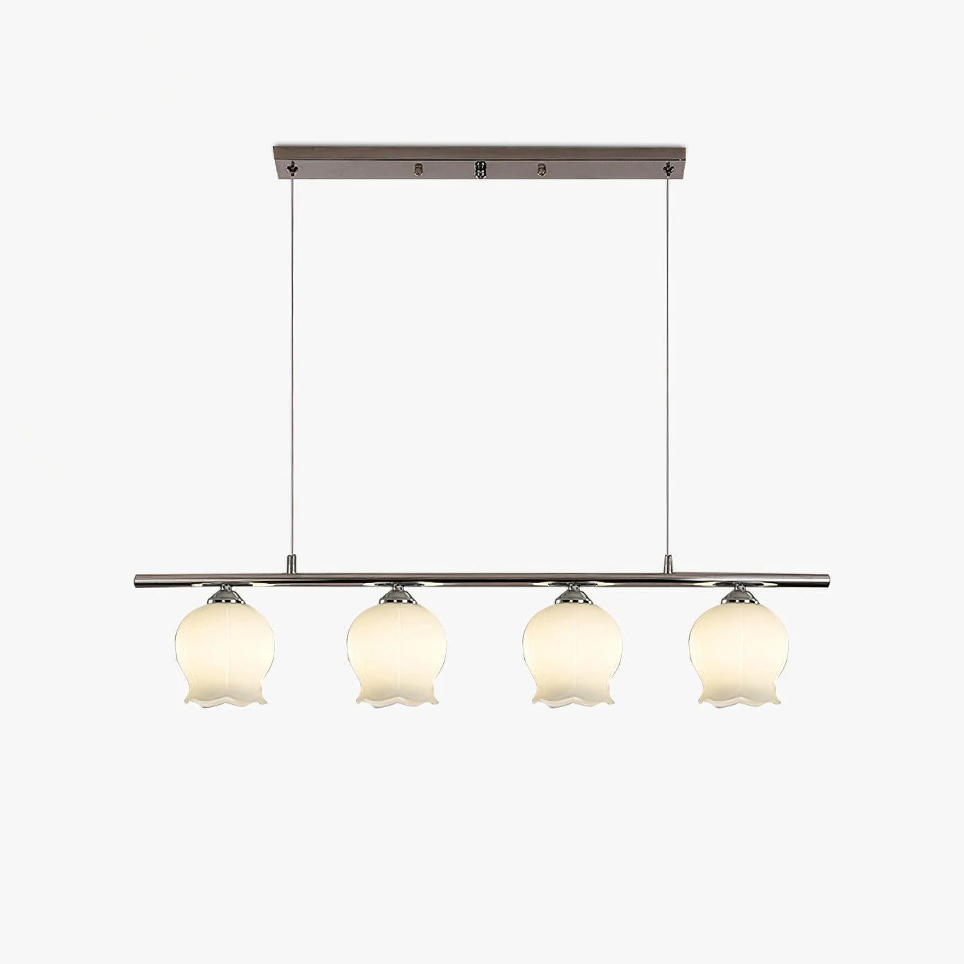 Evenara Lámpara Colgante Vidrio Moderno Minimalista Floral