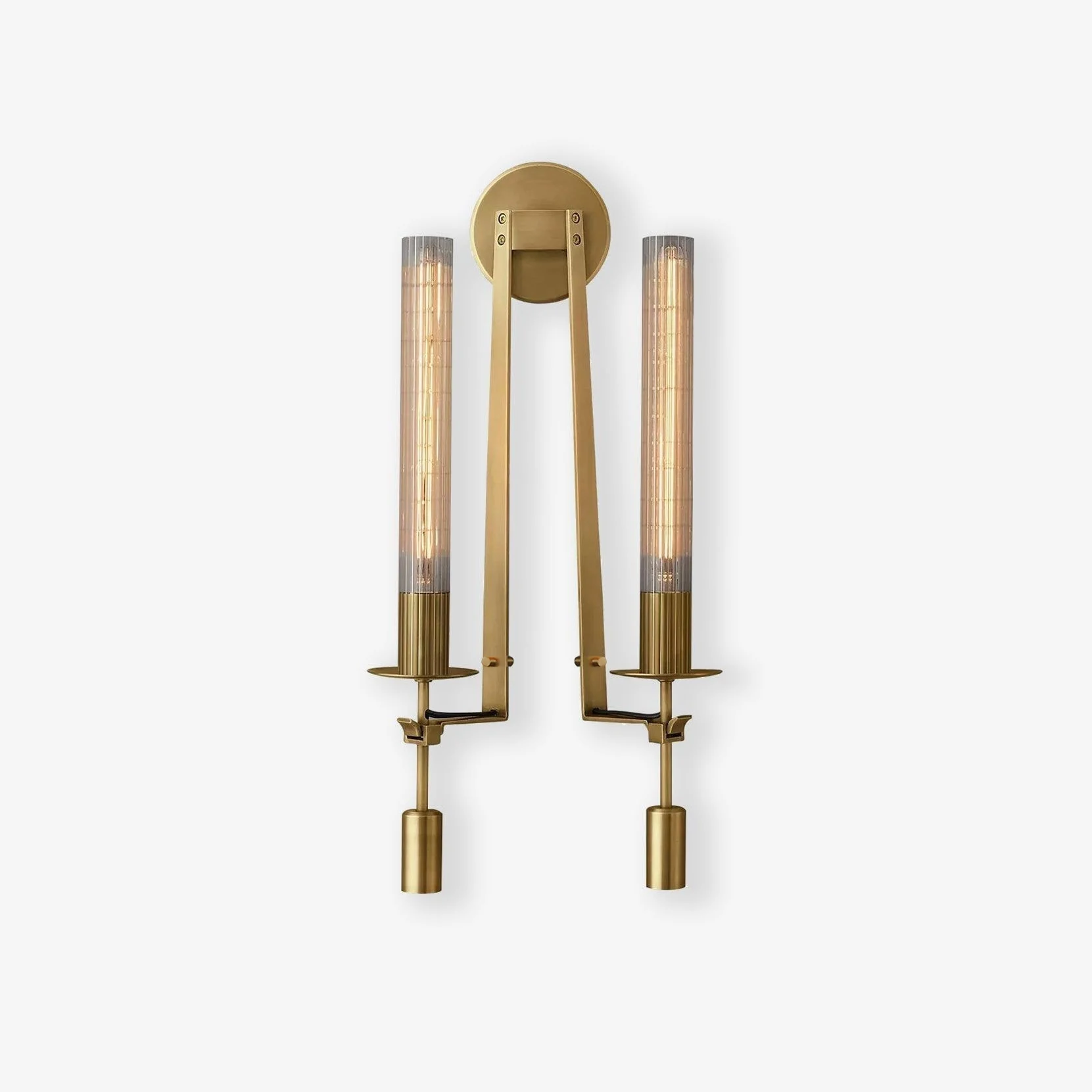 Lustra Aplique de pared Minimalista Vidrio