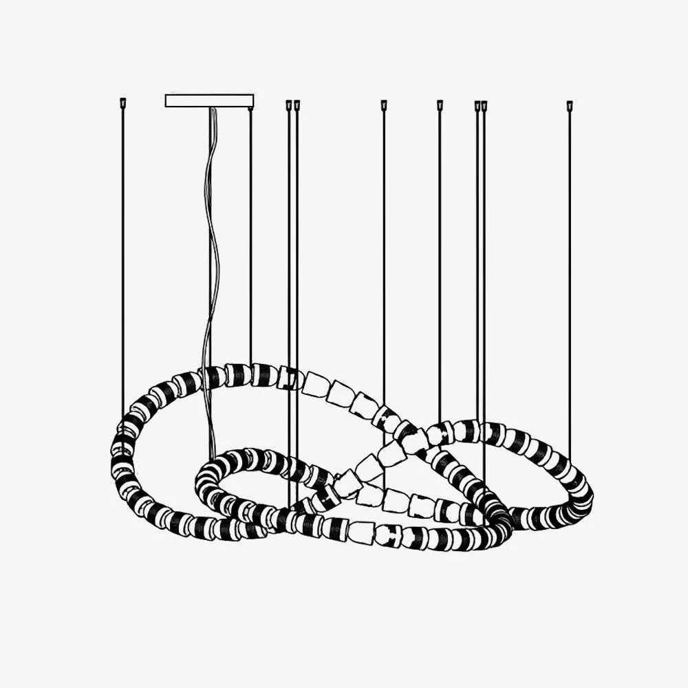Myvenarae Moderno LED Araña De Luces