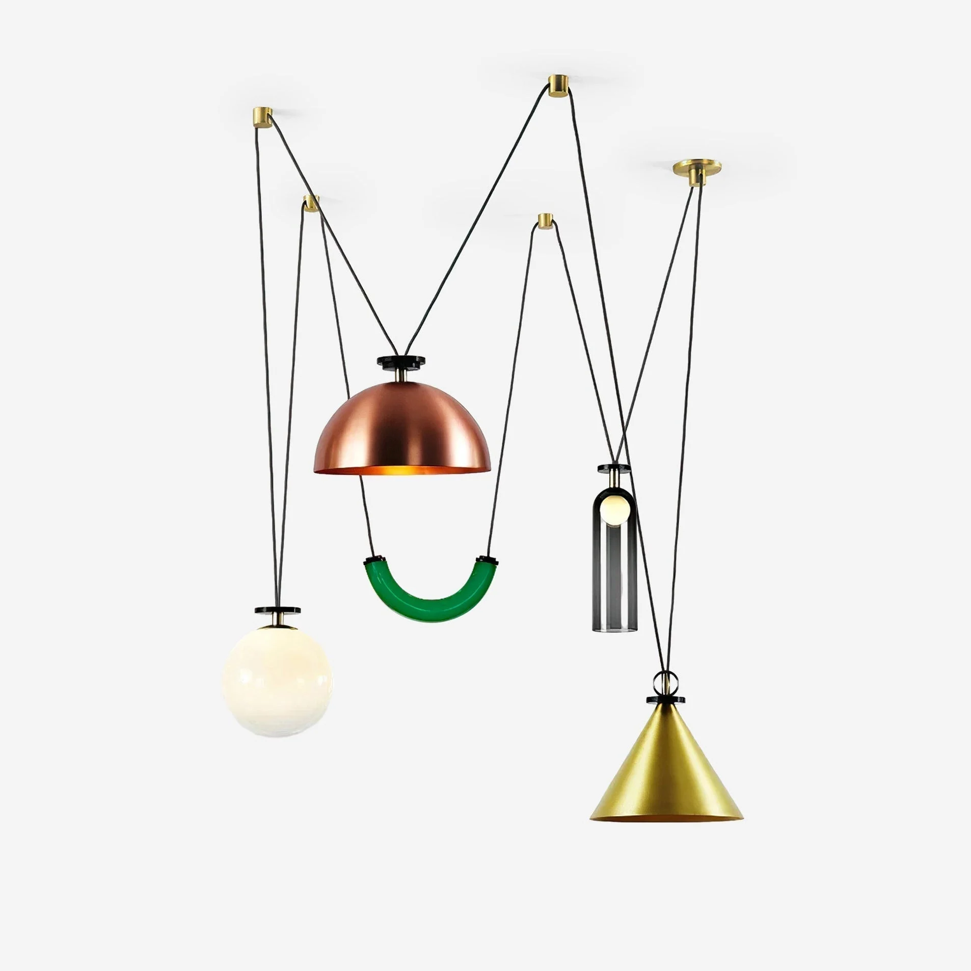 Covine Multi Forma Ajustable Colgante Luz