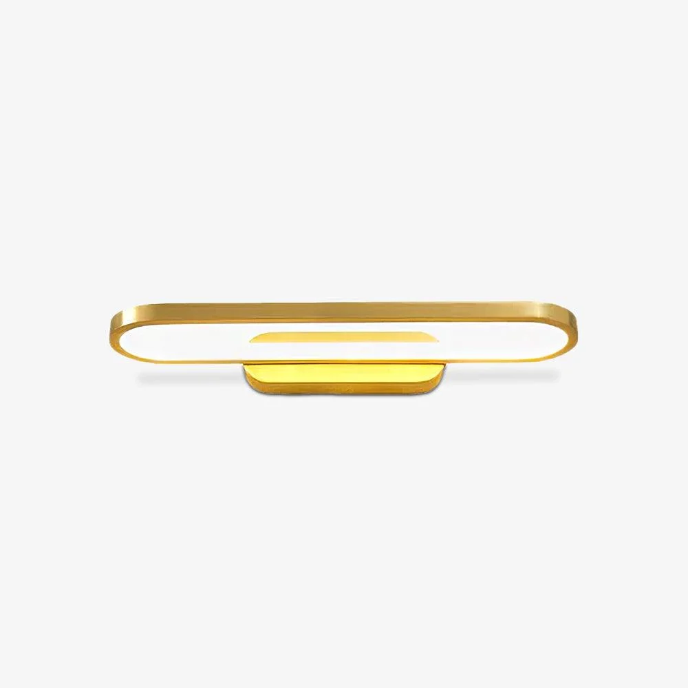 Plana Aplique de pared Latón Moderno Minimalista LED