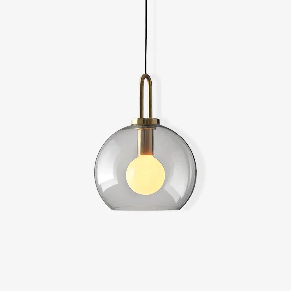 Lustra Lámpara Colgante de Vidrio Pendulum