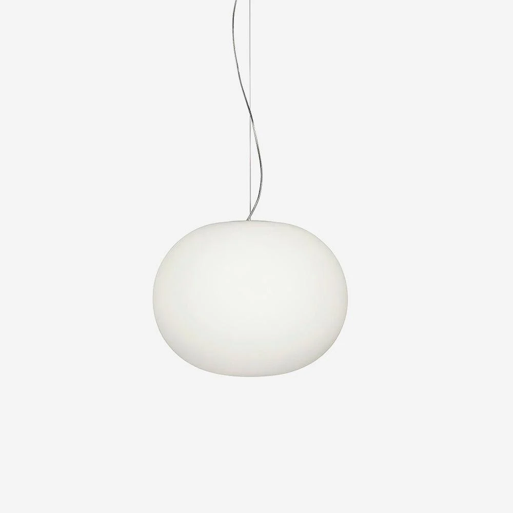 Opivio Lámpara Colgante Minimalista Blanco Esfera Interiores