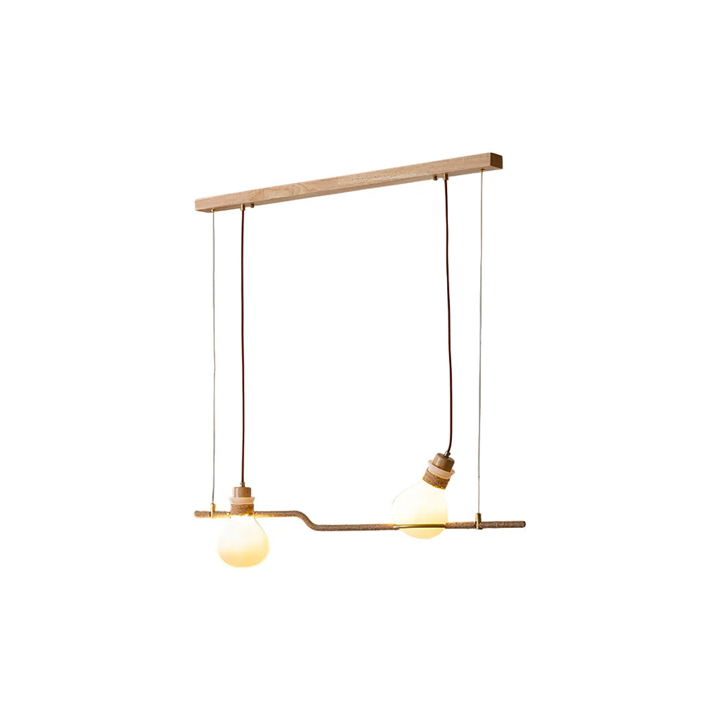 Votheor Lámpara Colgante Cuerda Moderno Minimalista Único