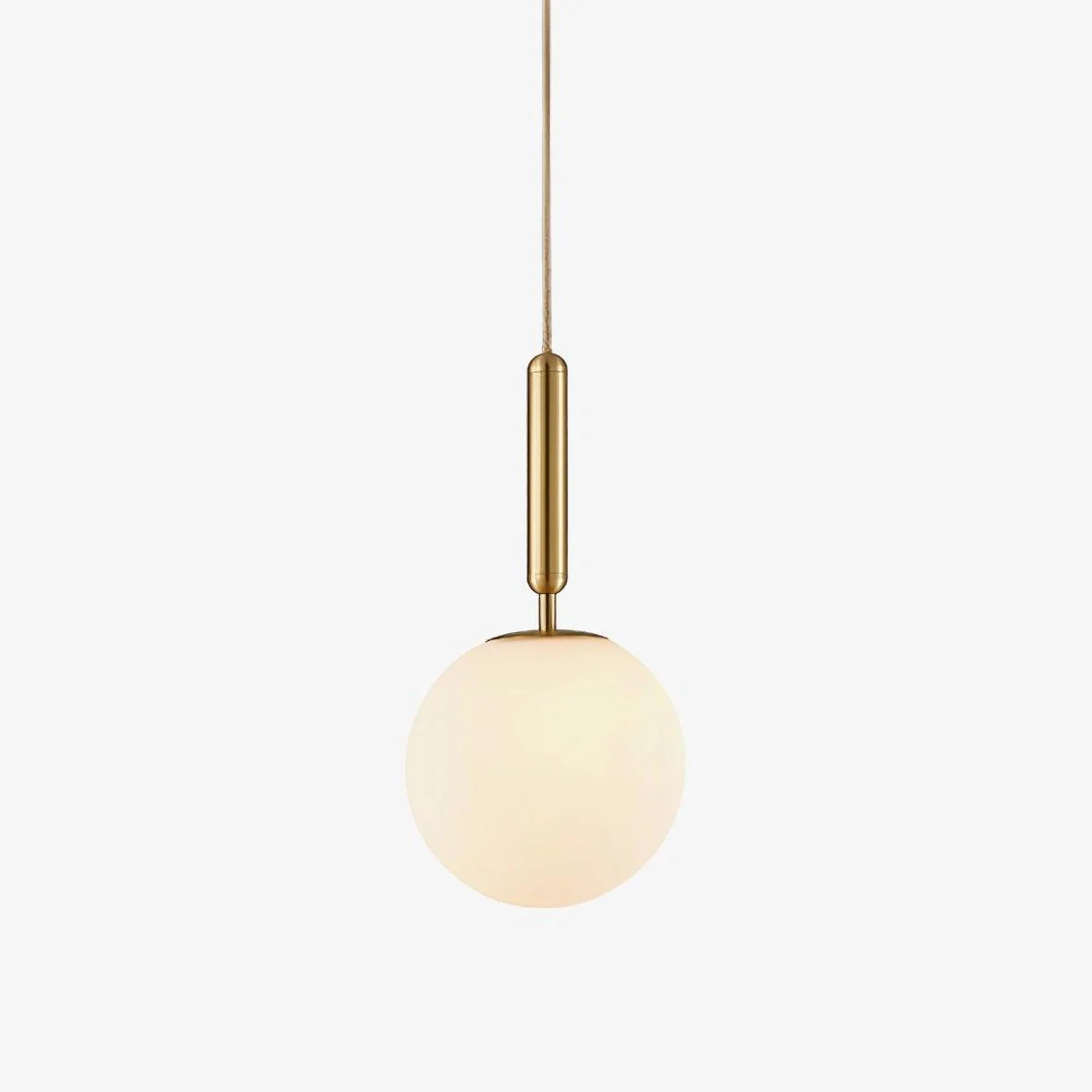 Orbita Lámpara Colgante Blanco Moderno Vidrio
