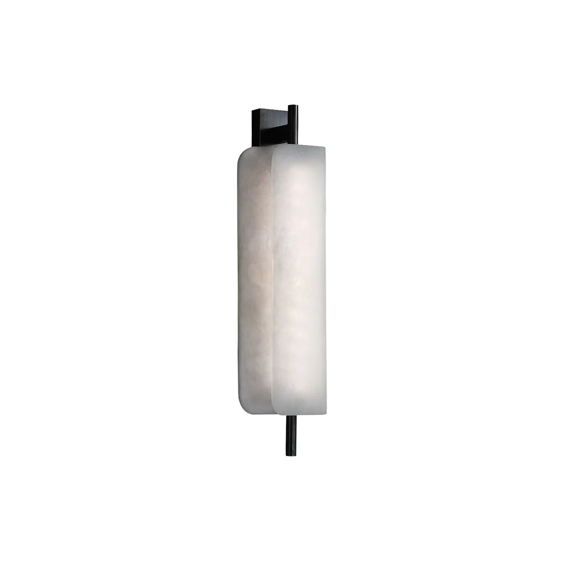 Cenore Aplique de pared Blanco Alabastro Moderno Minimalista