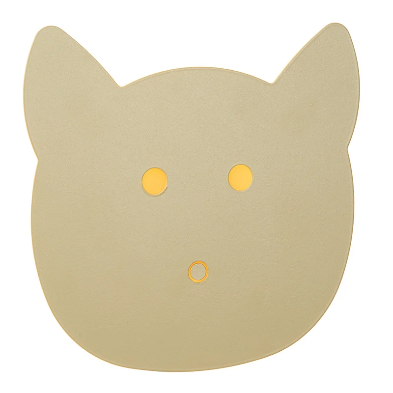 Aplique pared infantil moderno verde, Charlie, 5W, dim to warm LED, con regulador táctil