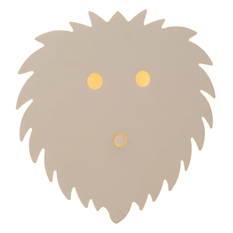 Aplique pared infantil moderno beige, Charlie, 5W, dim to warm LED, con regulador táctil