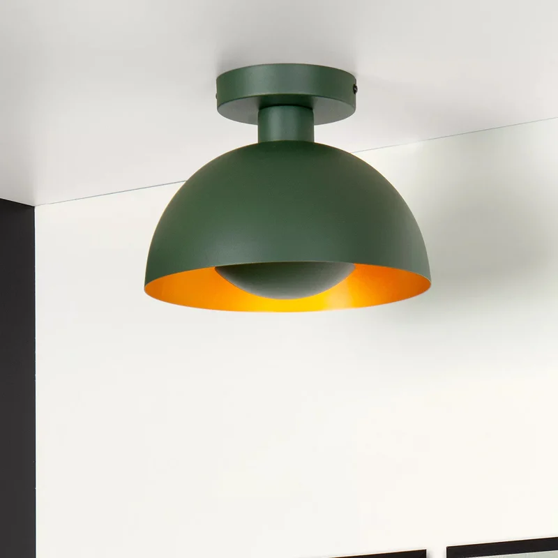 Plafón de techo moderno verde, Siemon
