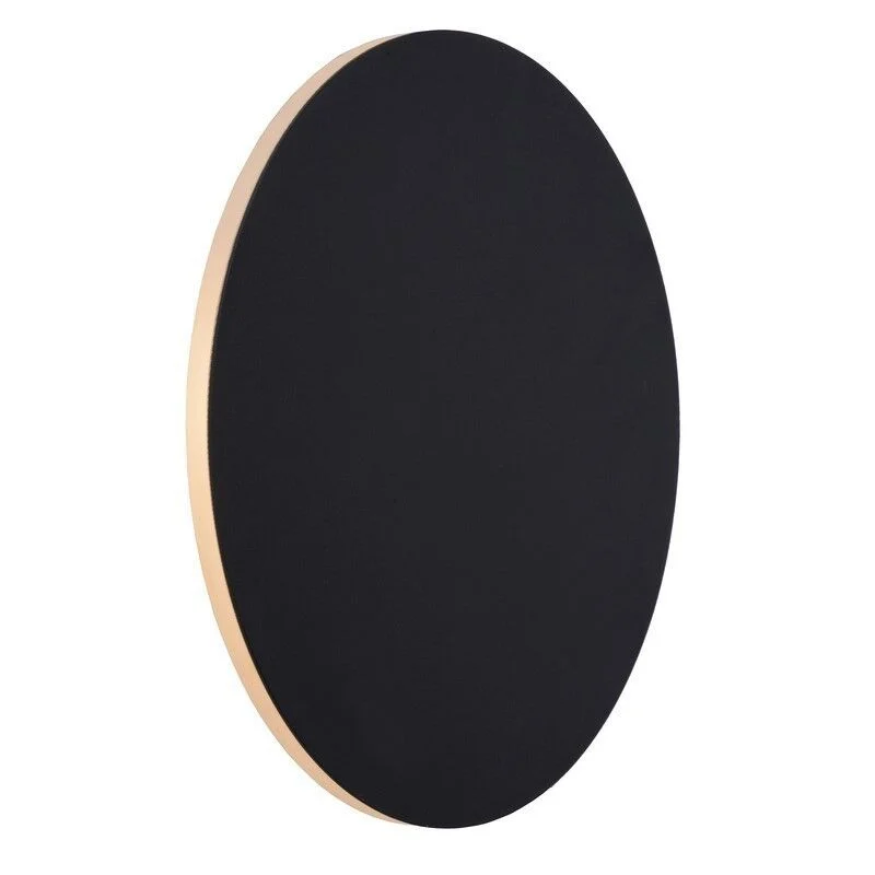 Aplique moderno negro, Eklyps led, 8W, 3000K LED