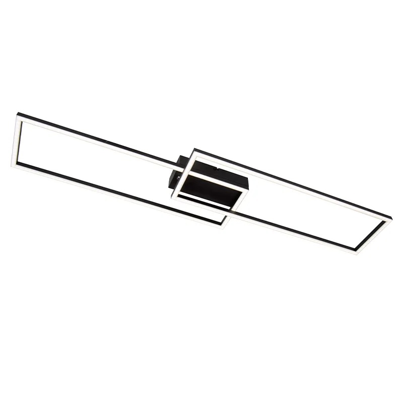 Plafón de techo moderno negro, Arianne, 23W, white switch LED