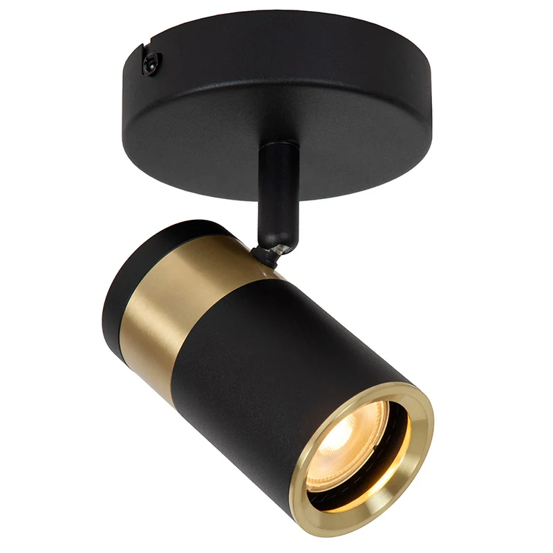 Foco de pared moderno negro, Gorik