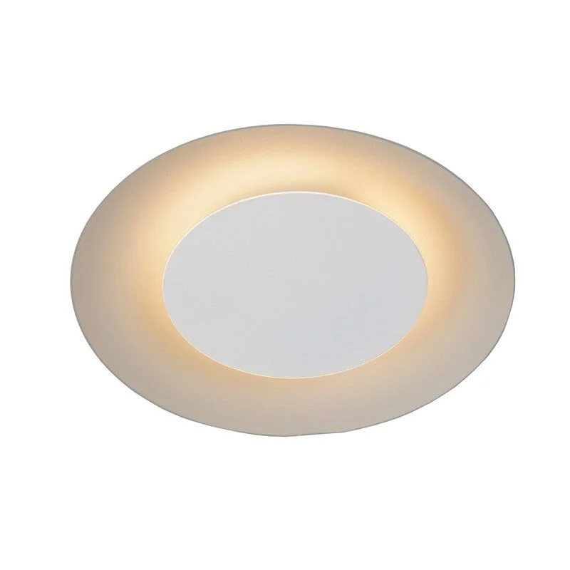 Plafón de techo moderno blanco, Foskal, 6W, 2700K LED
