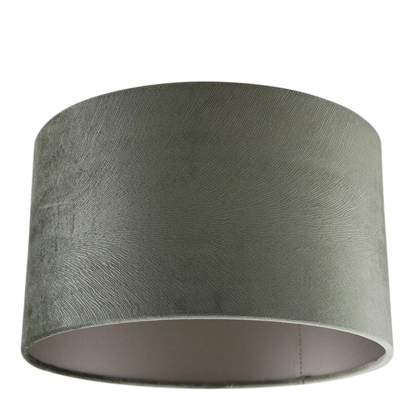 30 cm pantalla lámpara terciopelo verde, Emilius