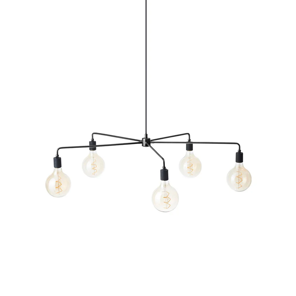 Vecarisra Lámparas de araña Industrial Tradicional Minimalista