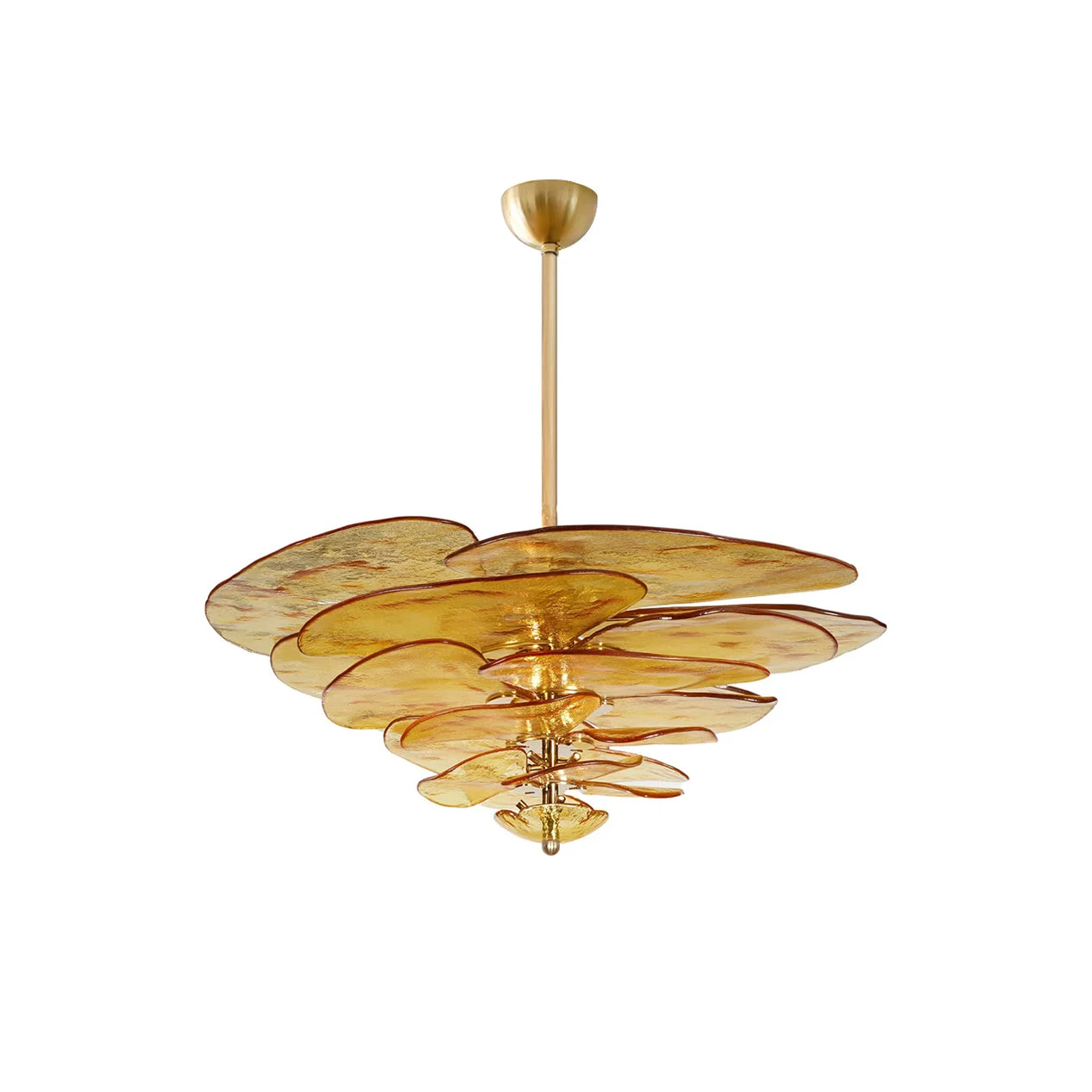 Evvinora Lámpara Araña Moderna Cristal Lujo