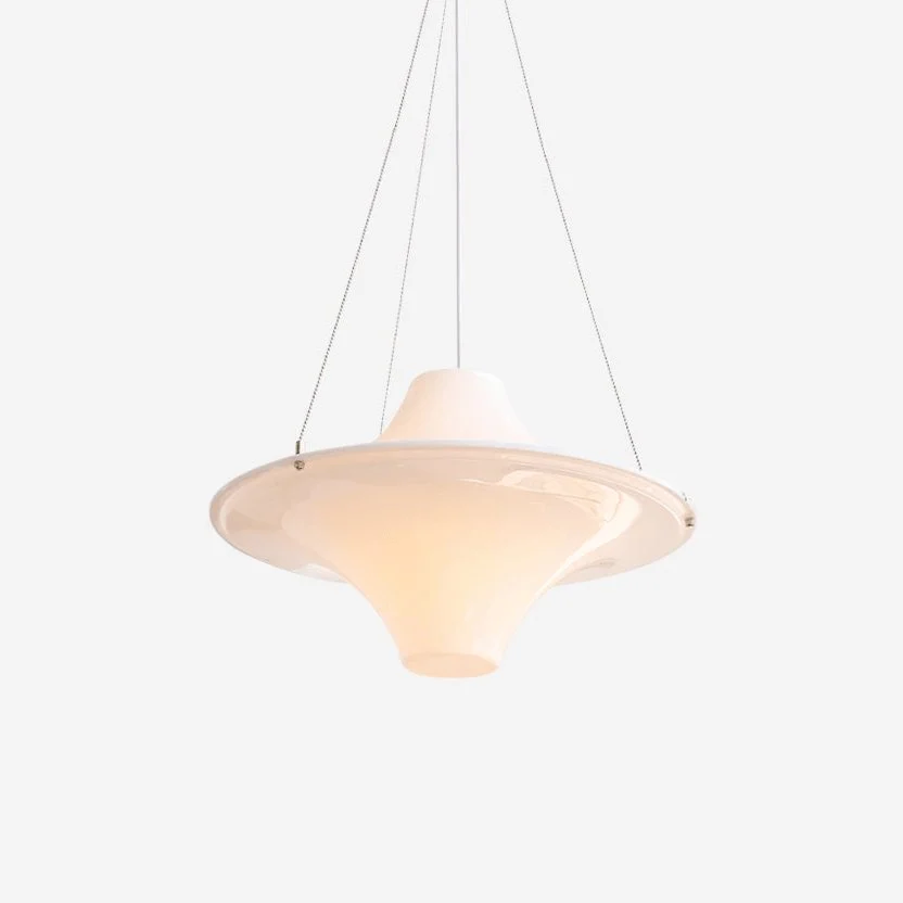 Solara Lámpara Colgante Forma UFO Contemporánea Salón