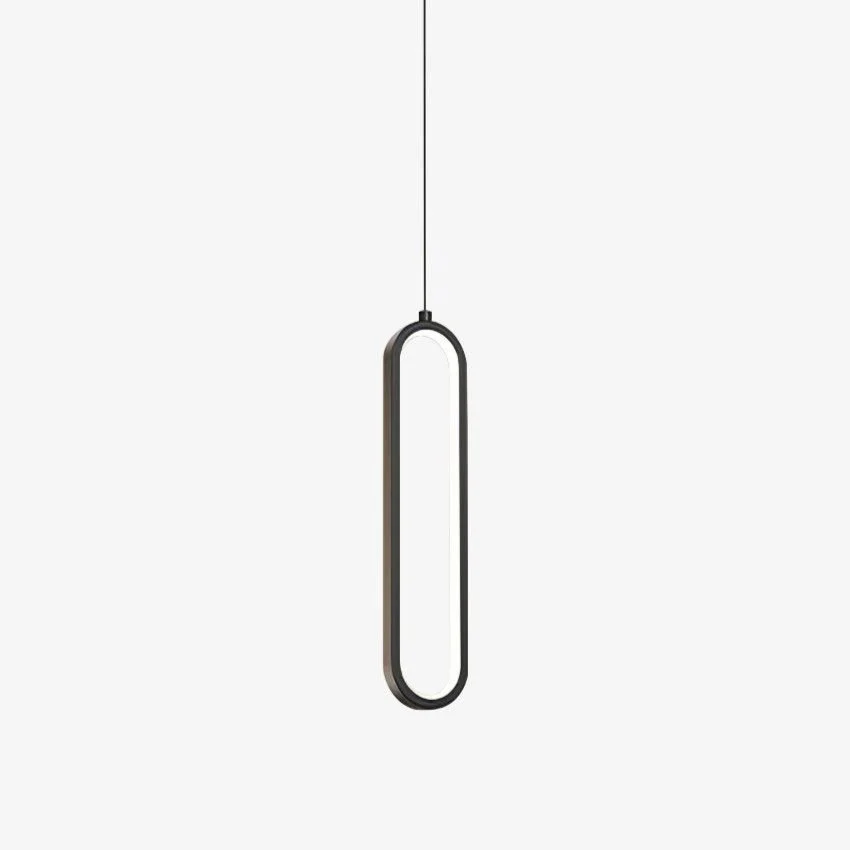 Kali Lámpara Colgante Negro Minimalista