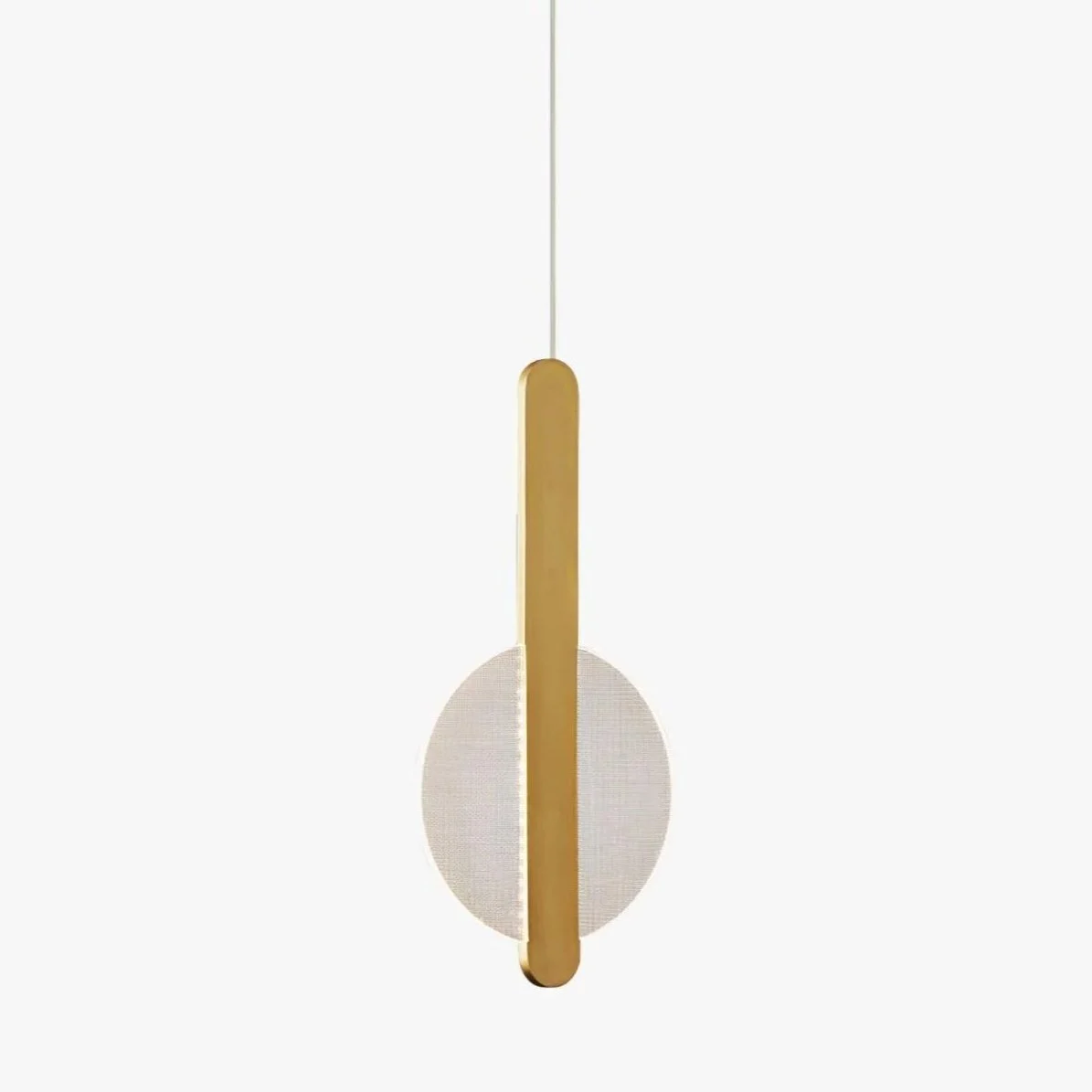 Aurora Lámpara Colgante Minimalista Latón
