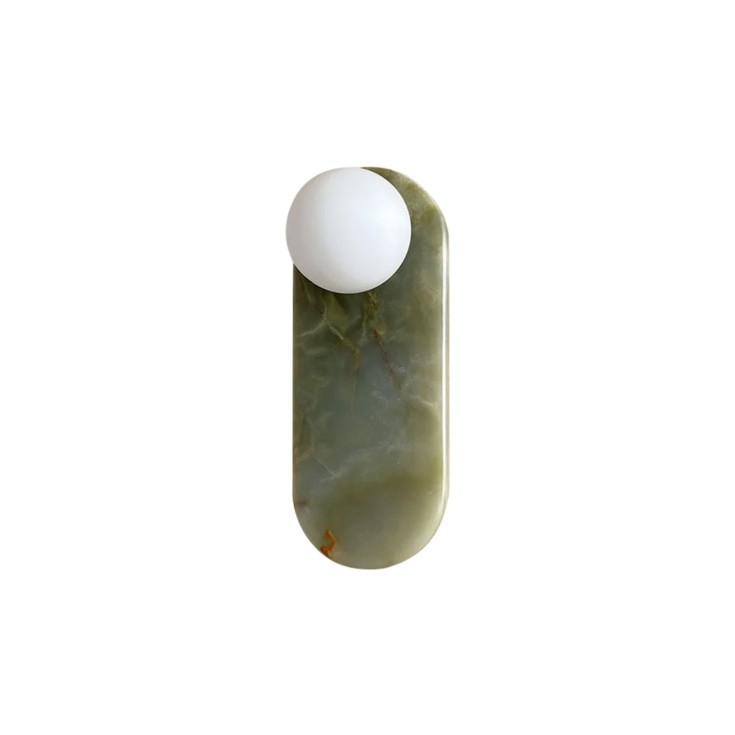 Syraeia Aplique de pared Mármol Jade Moderno Minimalista