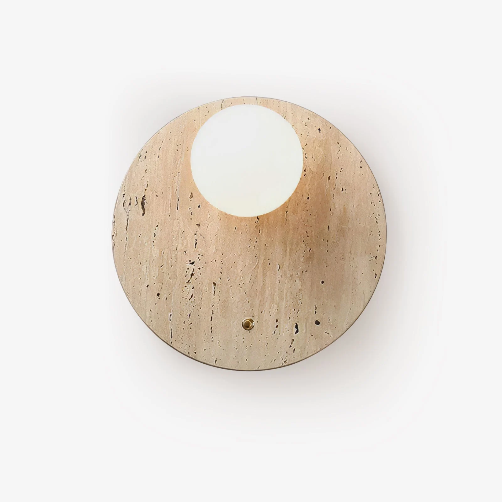 Syloryra Aplique de pared Travertino Minimalista