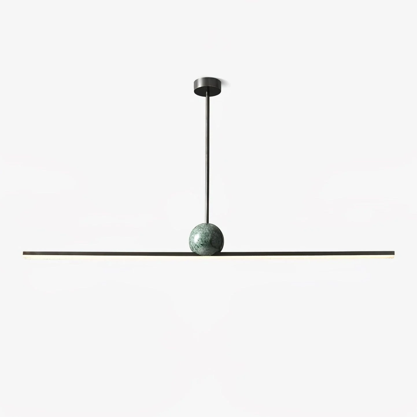 Liora Lámpara Colgante Negro Lineal Minimalista