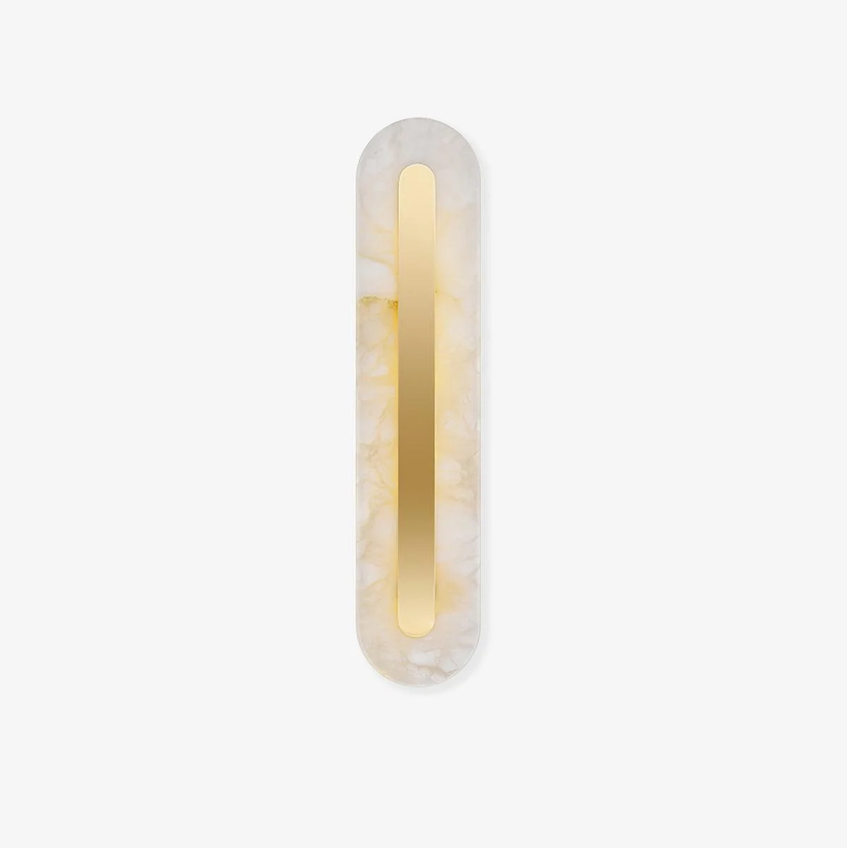 Selvia Aplique de pared Oro Alabastro Minimalista