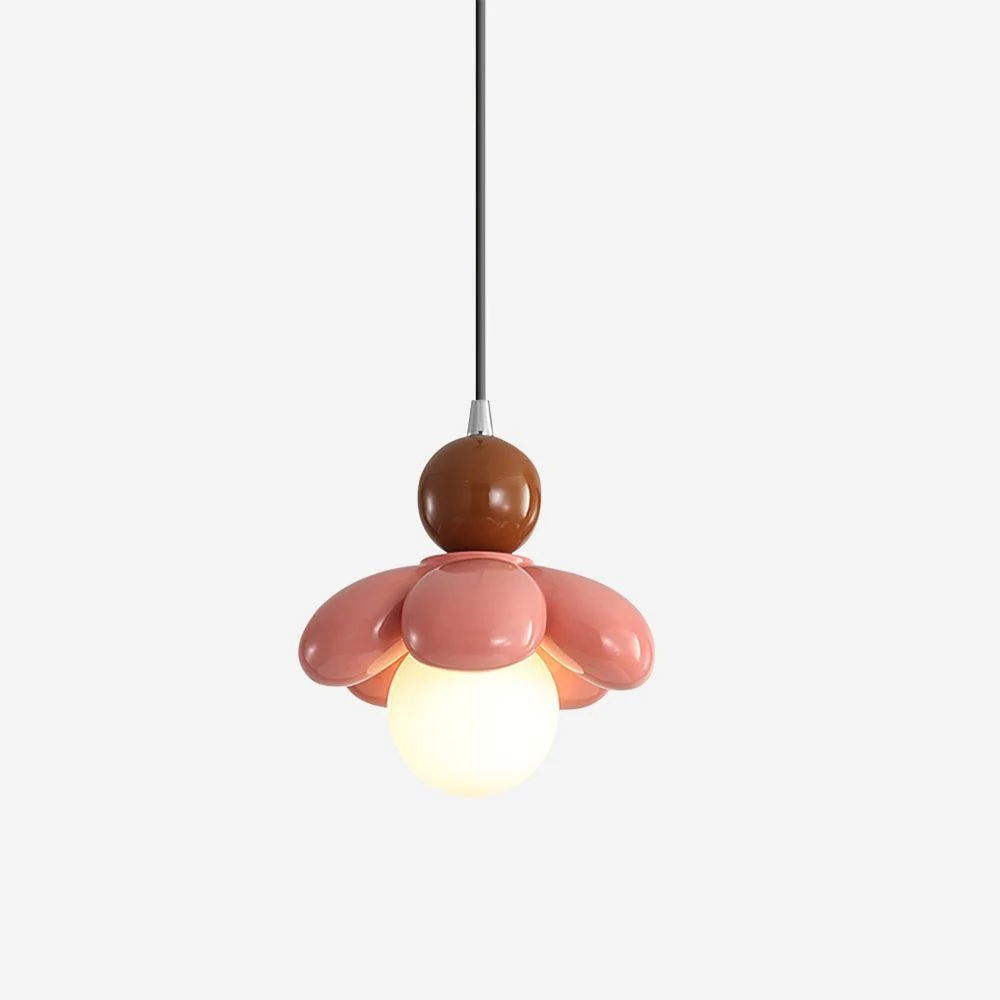 Blossi Lámpara Colgante Colorido Pétalo Diseño Esfera