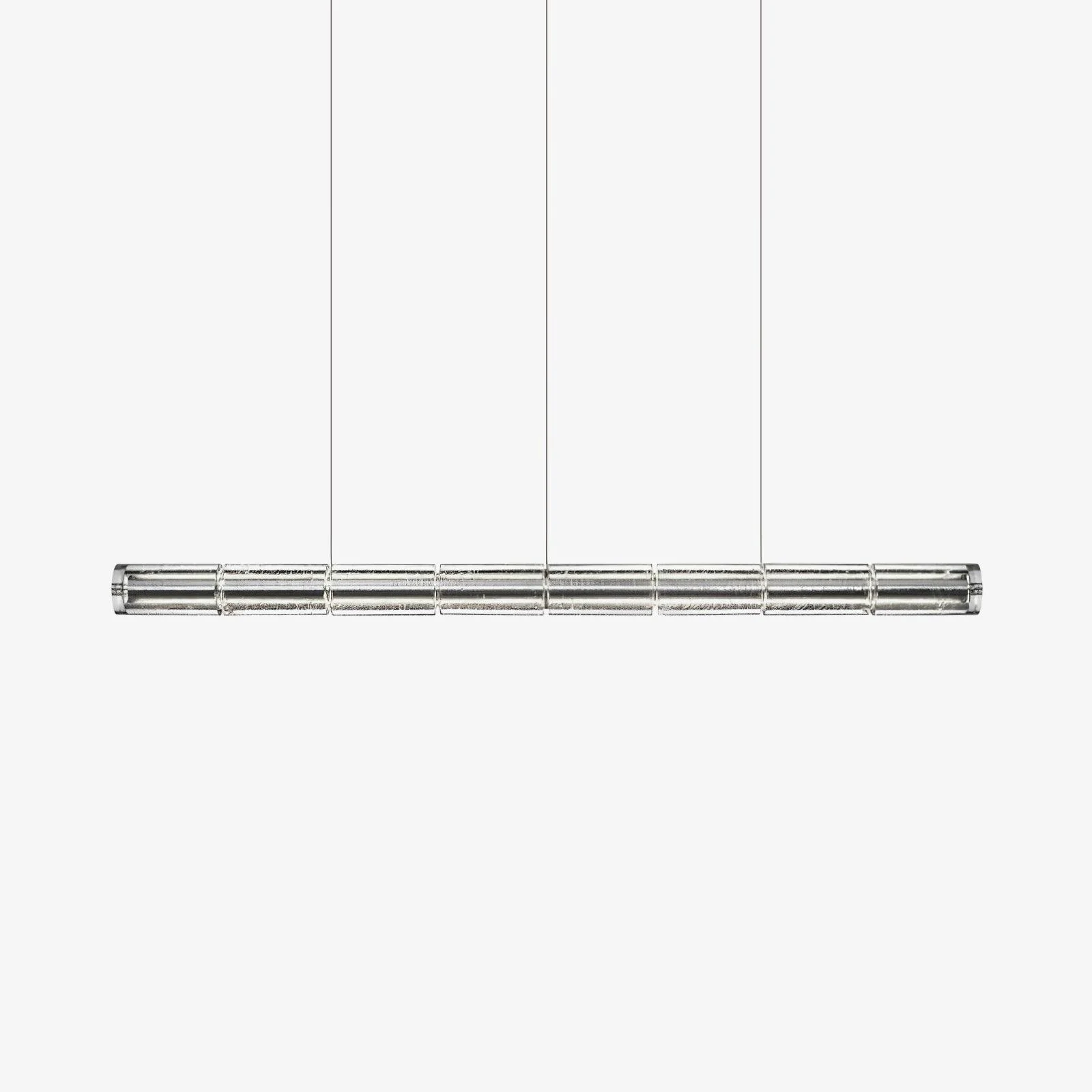 Lyliris Lámpara Colgante Lineal Minimalista de Vidrio
