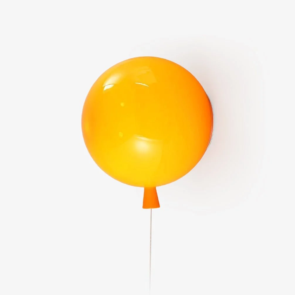Cheerful Aplique de pared Plástico Globo Sueño