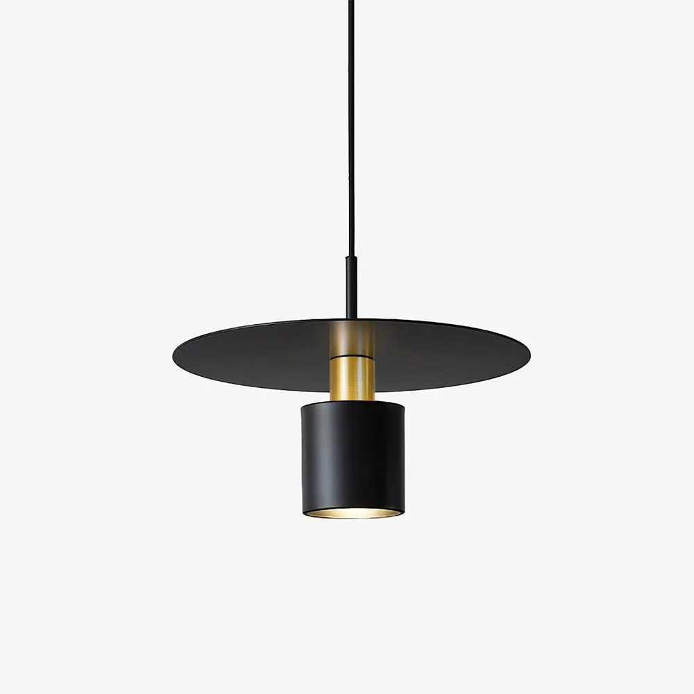 Solara Lámpara Colgante Cilindro Disco Industrial